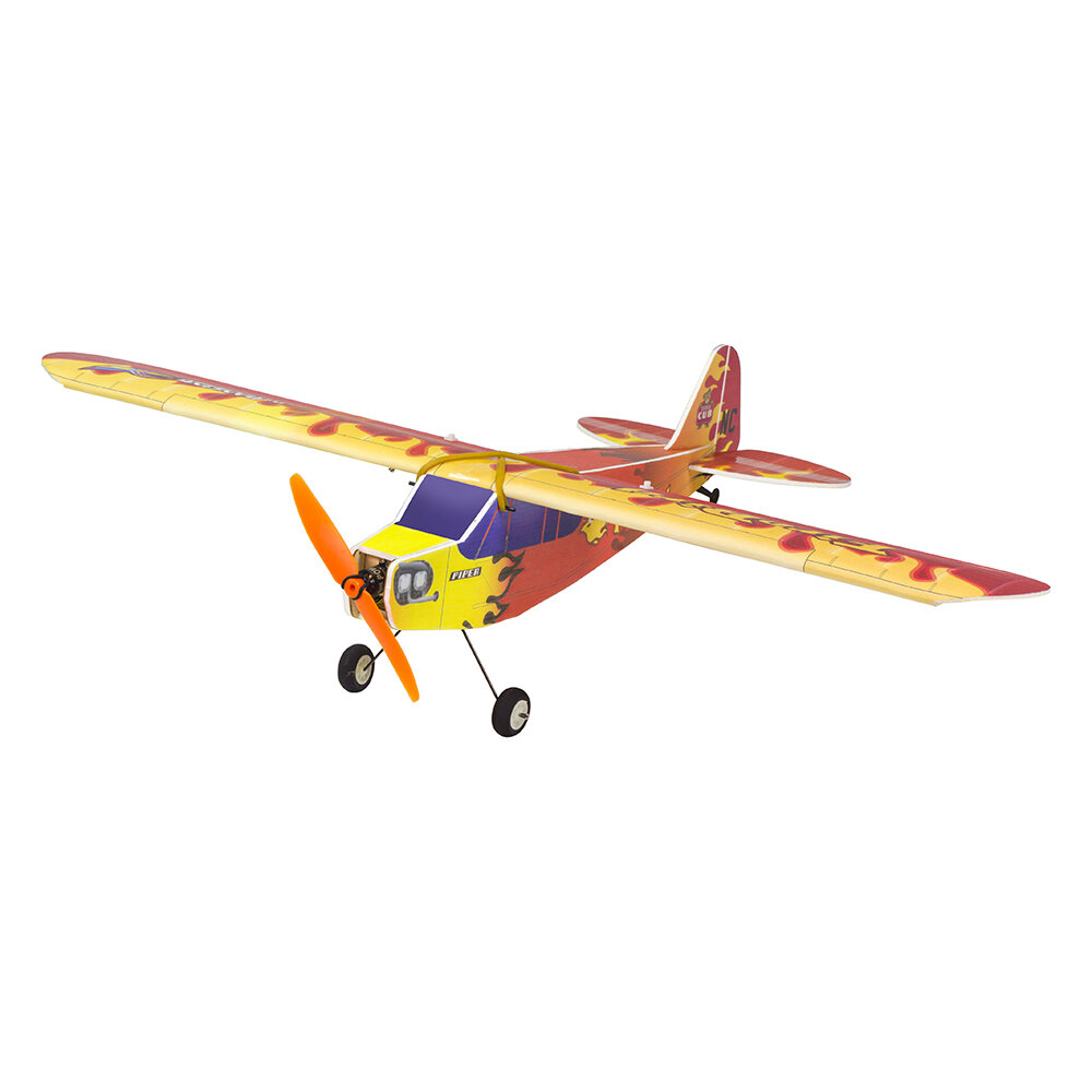 Dancing Wings Hobby E31 J3 FireBird 600mm Spanwijdte PP Schuim RC Vliegtuig Vaste Vleugel Vliegtuige