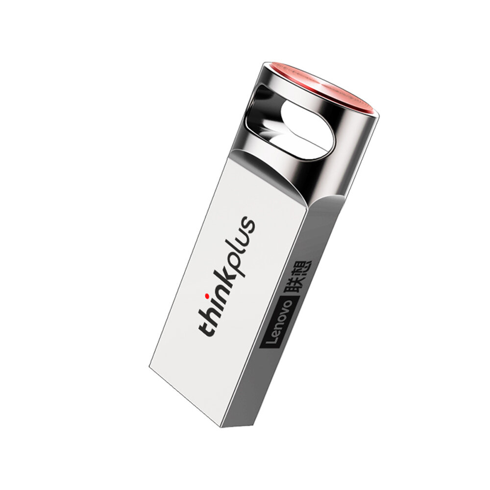 Lenovo ThinkPlus TU301 USB Flash Drive 32G 64G 128G Portable Waterproof Metal Thumb Drive for Comput