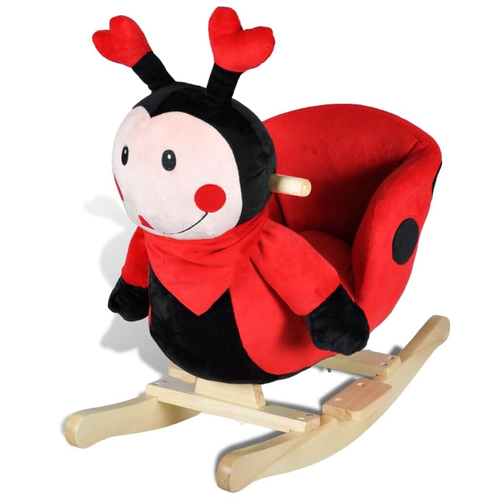 [EU Direct] vidaXL 80071 Rocking Animal Ladybug Kid Toy Bady Playing Car Swings
