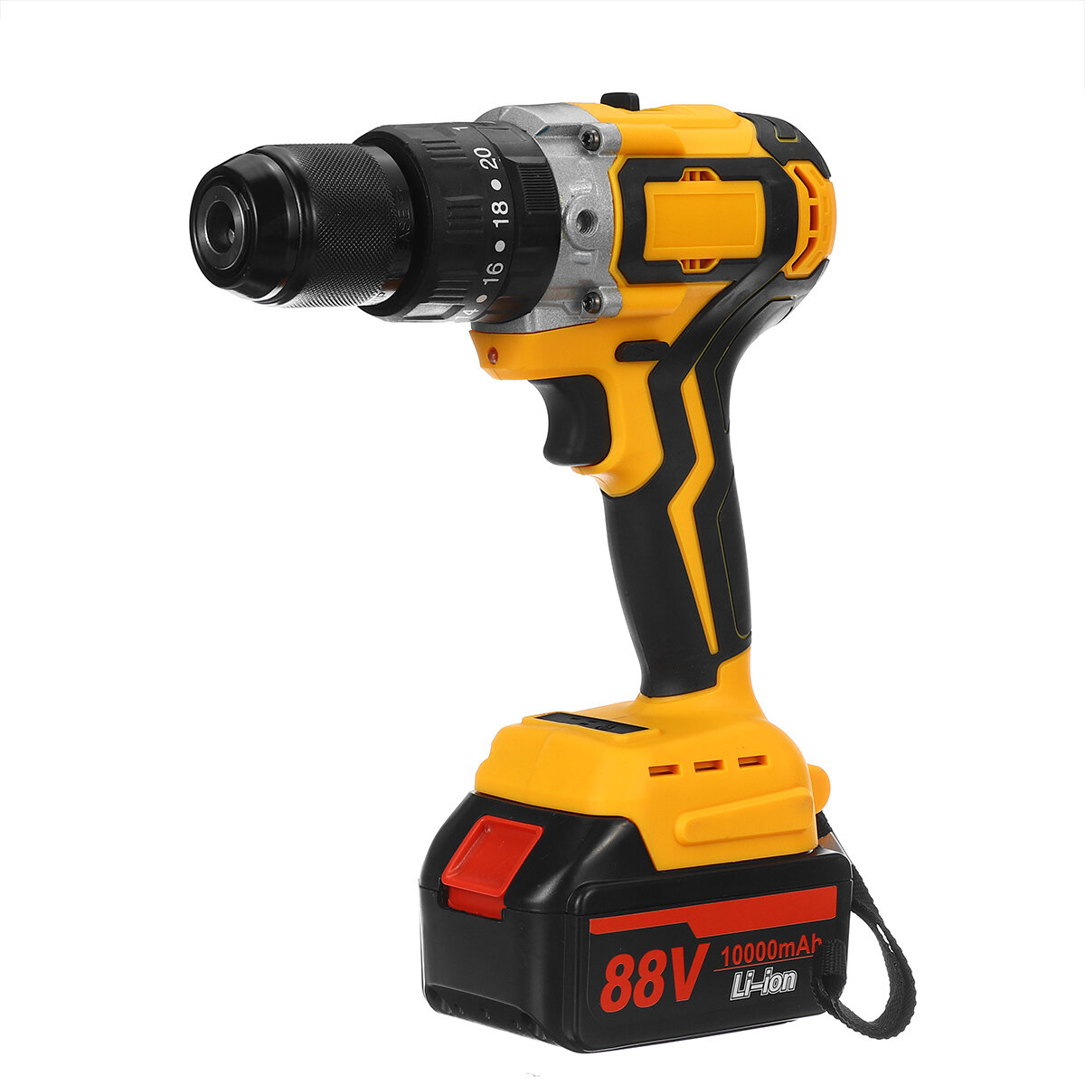 

Brushless Li-ion Battery Drill Industry Household 3 Speed Rechargable Impact Screw Driver Drill Adapted To 18V Makita Ba
