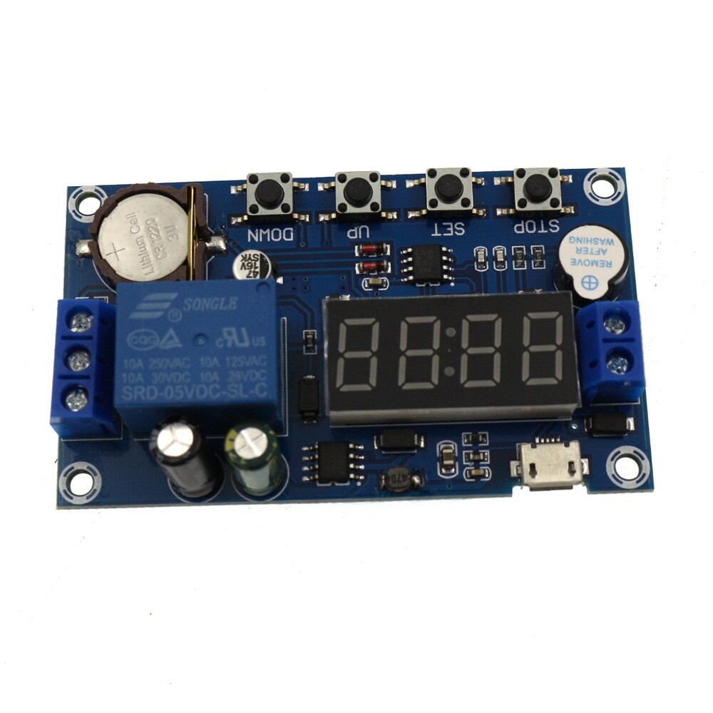 

DC 5V Real time Timing Delay Timer Relay Module Switch Control Clock Synchronization Multiple mode Control