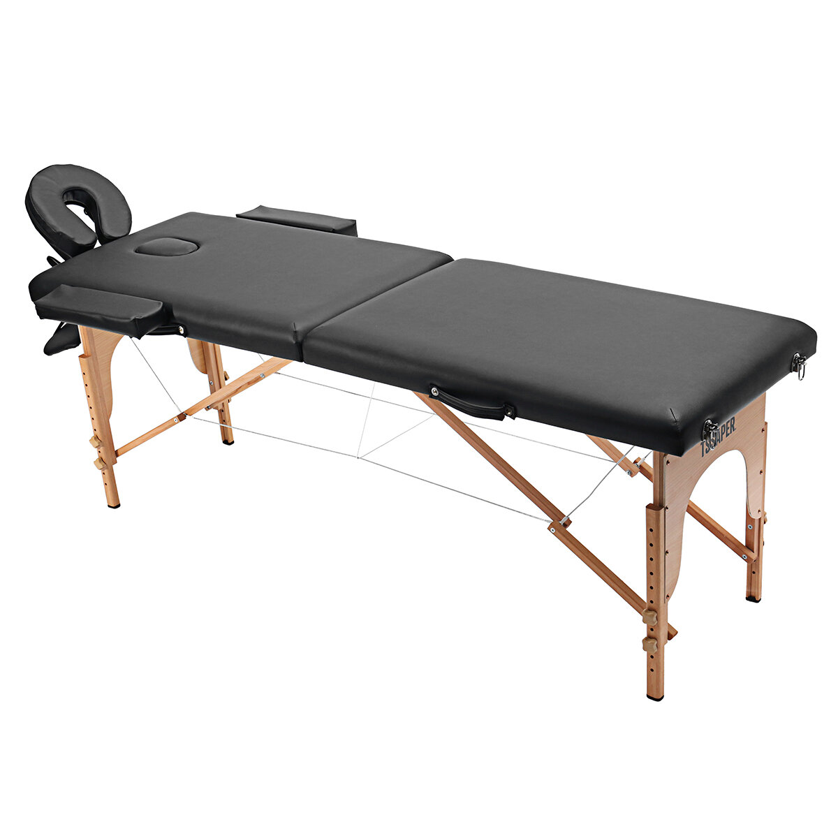 Massage Table Spa Bed Portable Adjustable Folding Beauty Salon Therapy Couch