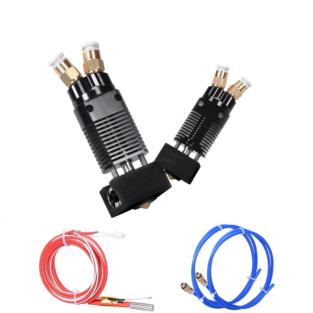 BIGTREETECHÂ® 2 In 1 Out Hotend Extruder Dual Color 1.75MM12/24V 40W For Creality 3D CR-10 CR10S PRO Ender-3 3D Printer