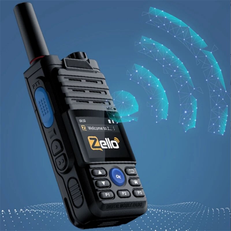 [US$46.99 53% OFF] Yinitone B5 7 Mode Zello 4G Talkie-walkie Radio Mobile  100km à Longue Portée avec Transmetteur Bluetooth pour Téléphone