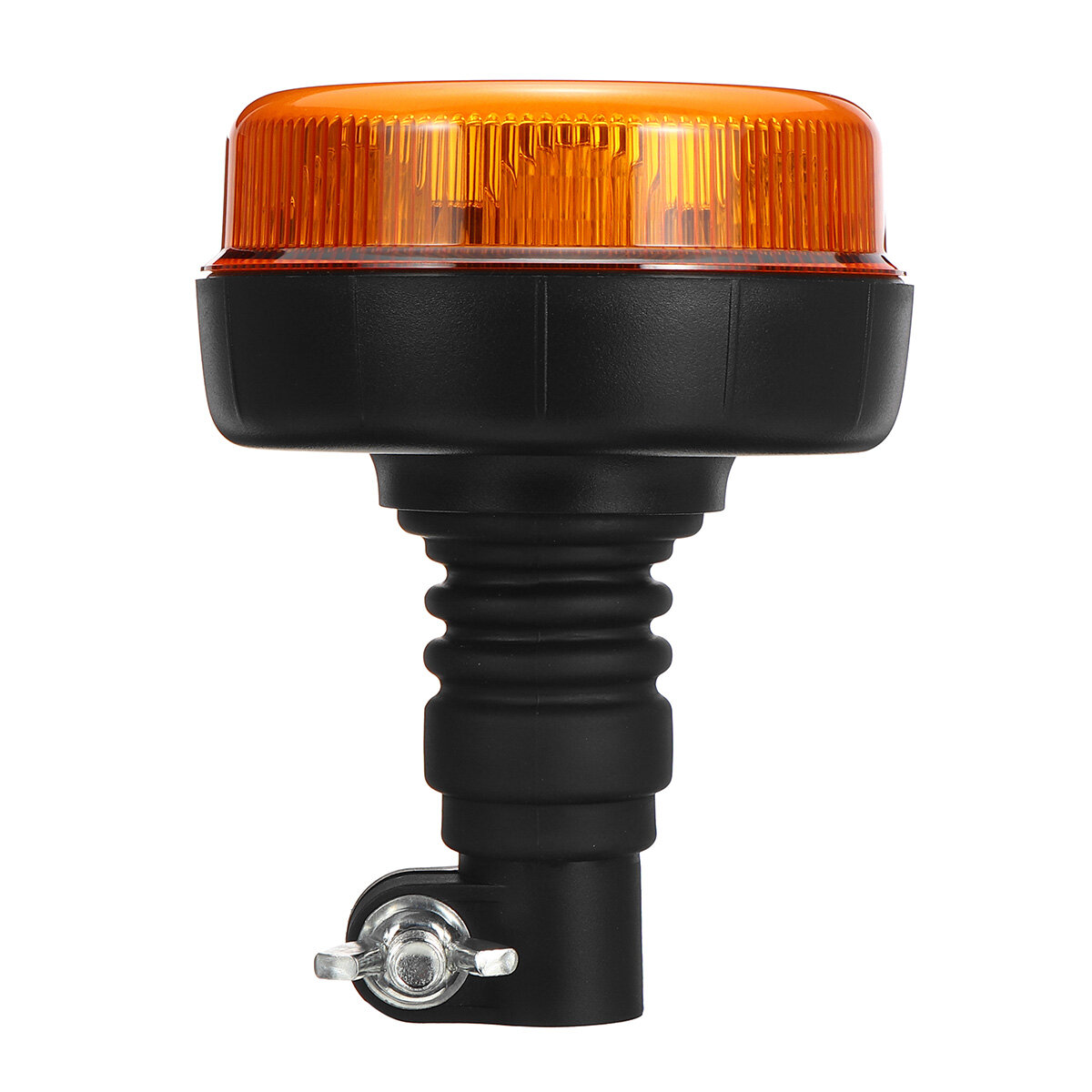 12V 24V E9 LED Rotating Flashing Beacon Flexible DIN Pole Tractor Warning Light