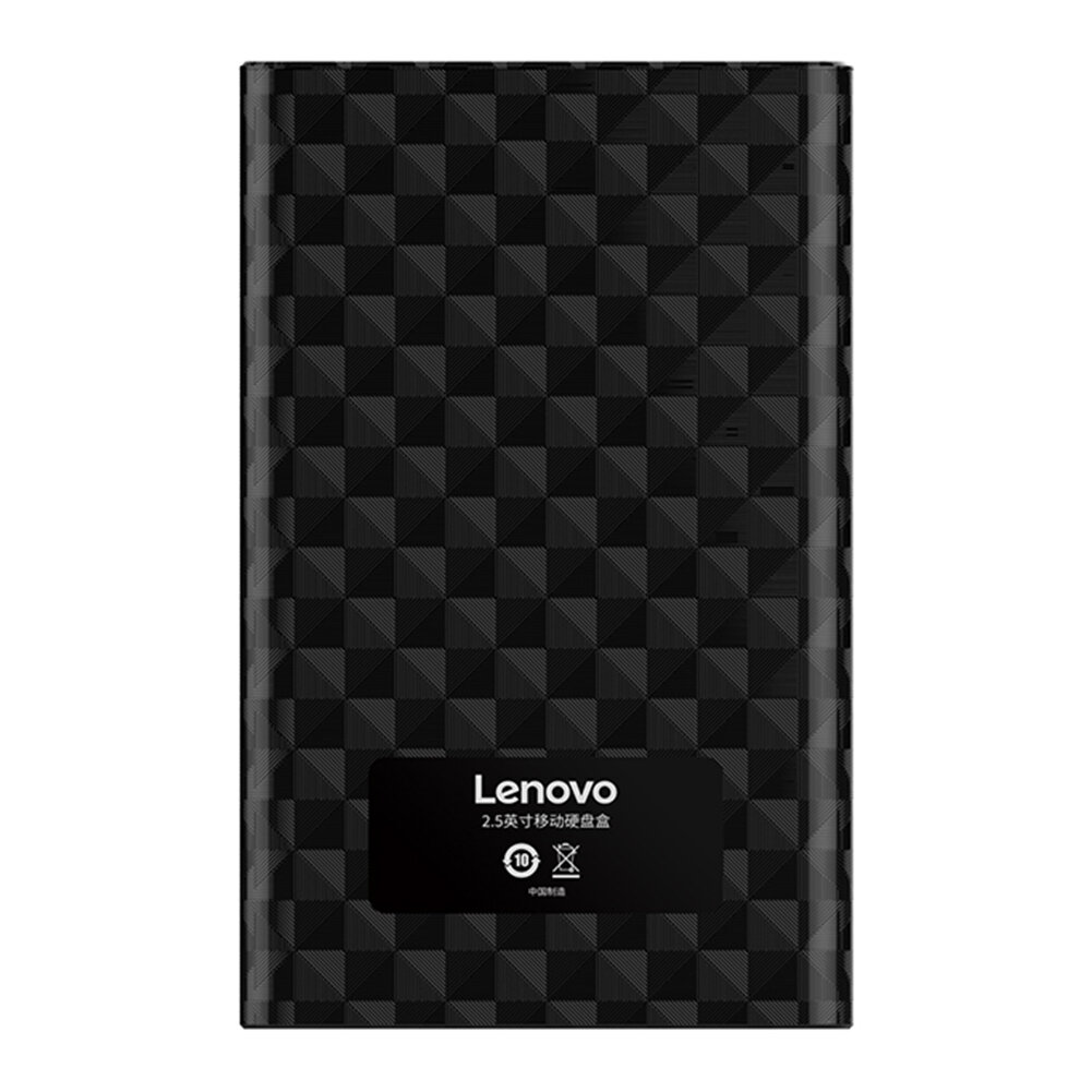 Lenovo S-02 2.5inch SATA Hard Drive Enclosure 5Gbps SATA to Micro USB3.0 HDD SSD Case External Hard 