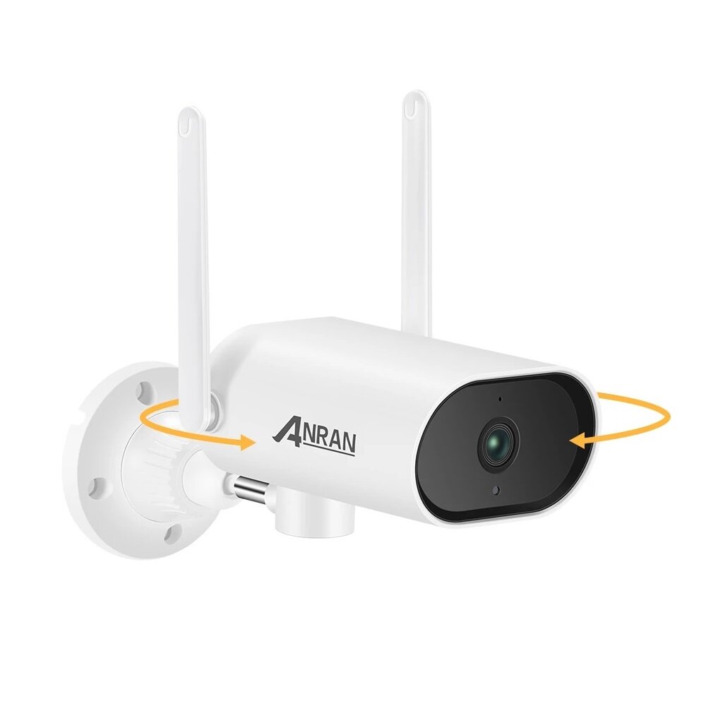 ANRAN WIFI 5MP PTZ IP-camera CCTV Camera Two Way Audio Waterdichte Nachtzicht Outdoor Surveillance C
