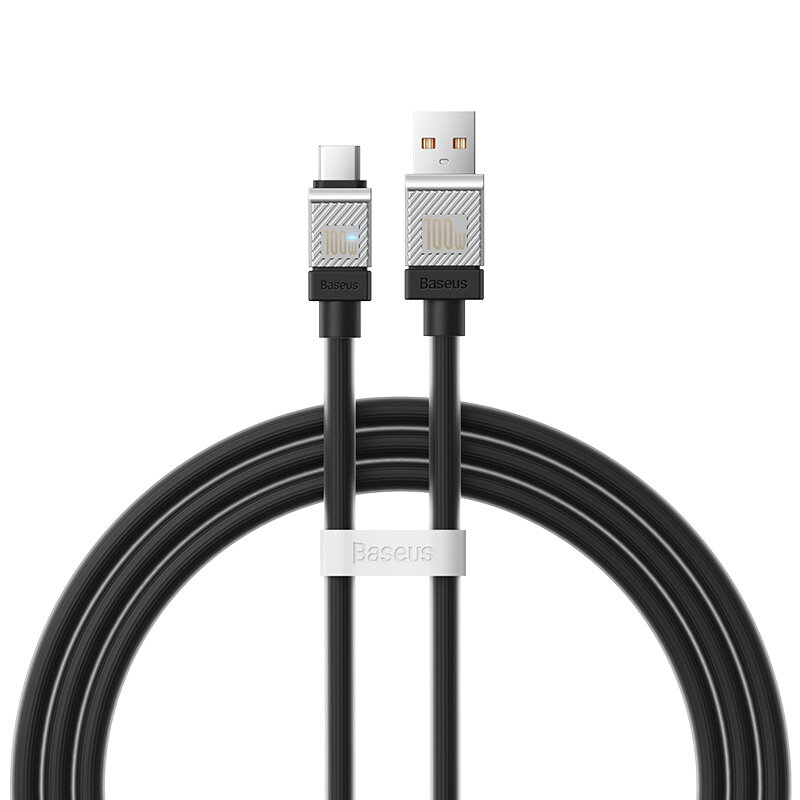 

Baseus 100W USB-A to Type-C Cable Fast Charging Data Transmission Copper Core Line 1M/2M Long for Huawei Mate50 for Xiao