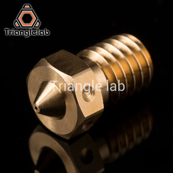 Trianglelab Dforce V6 bRASS Nozzle For 3D Printer Hotend 3D Printer Nozzle For E3D Nozzles Hotend Titan Extruder