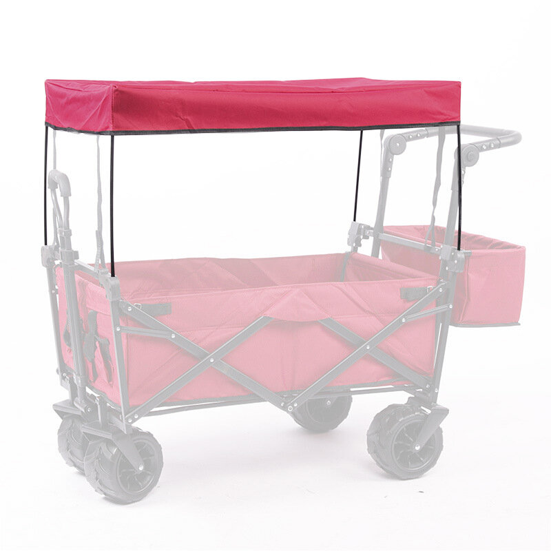 Auvent de chariot de couverture d'ombrage de soleil / pluie d'IPREE® pour le chariot de chariot d'utilité de jardin