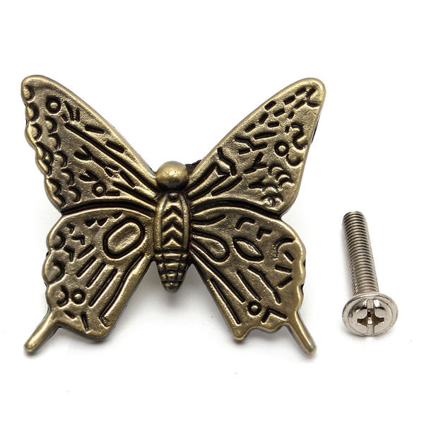Butterfly Cabinet Handles Kitchen Furniture Drawer Pull Knob With