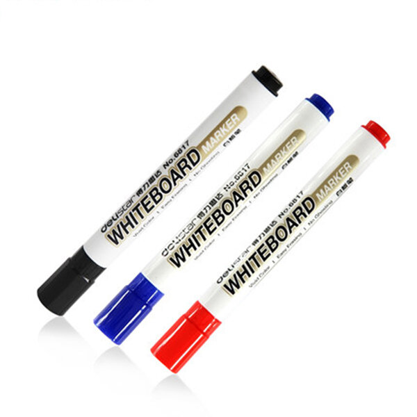 Deli 6817 Red, Blue and black Gel Pen For White Board In Office And School