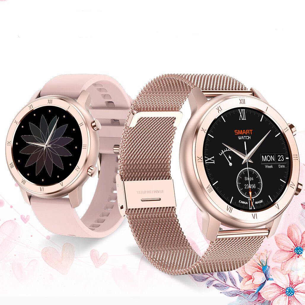 

DT NO.1 DT89 Full-round Touch Screen BT5.0 Wristband Female Menstrual Management ECG+PPG Heart Rate SPO2 Blood Pressure