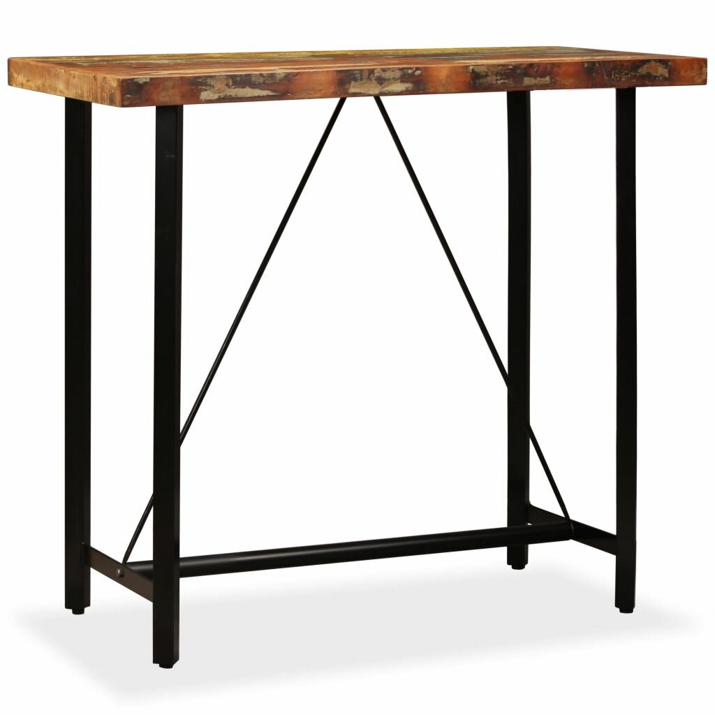 

Bar Table Solid Reclaimed Wood 47.2"x23.6"x42.1