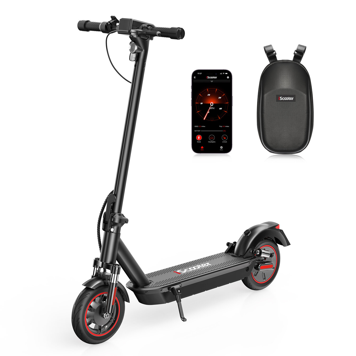 

[EU DIRECT] iScooter i10MAX Electric Scooter 15.6Ah 48V 750W Motor 10 Inches Tire Electric Scooter 80-96km Mileage Max L