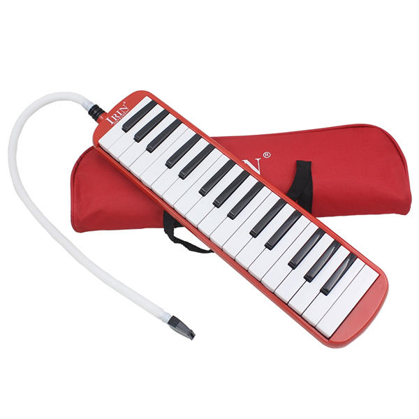 IRIN 32 Key Melodica Keyboard Mondorgaan met Pag voor Schoolstudent