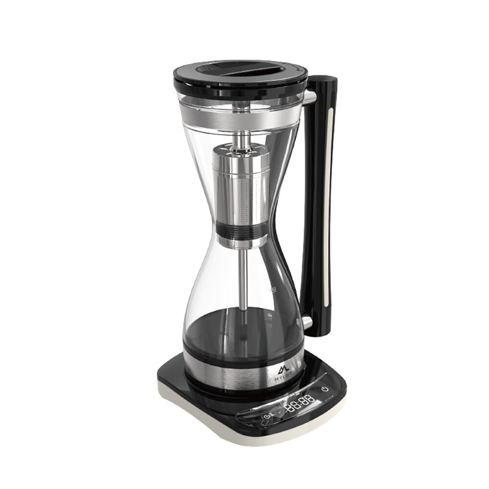 Fully Semi-automatic Coffee Machine Household Small Hourglass Coffee Pot Siphon American All-in-one Machine Electric Moc