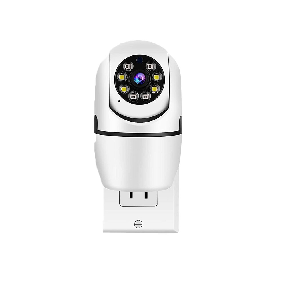 A11 1080P HD Security Camera Wireless Plug-In PTZ Monitoring Surveillance Cam IR Night Vision Mobile Tracking Voice Intercom WiFi Remote Alarm Push Support SD Card Home IP Monitor Camera
