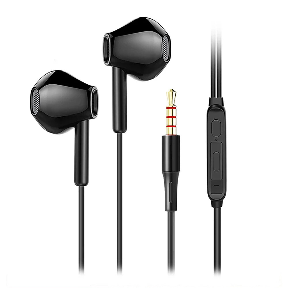 

Lenovo XF06 3.5mm Wired Earphone 14mm Dynamic Driver Stereo Touch Control ENC Noise Cancelling HD Calls 12g Lightweight