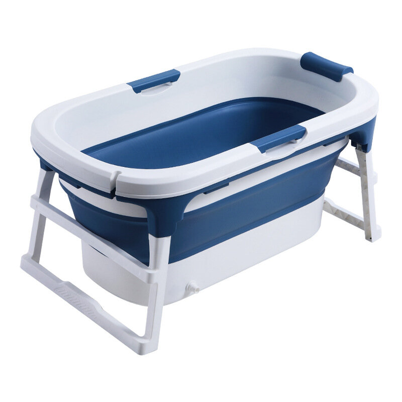 111*63*55cm Large Deep Folding Bath tub Adults Bath Tub Children Bath Tub With Lid