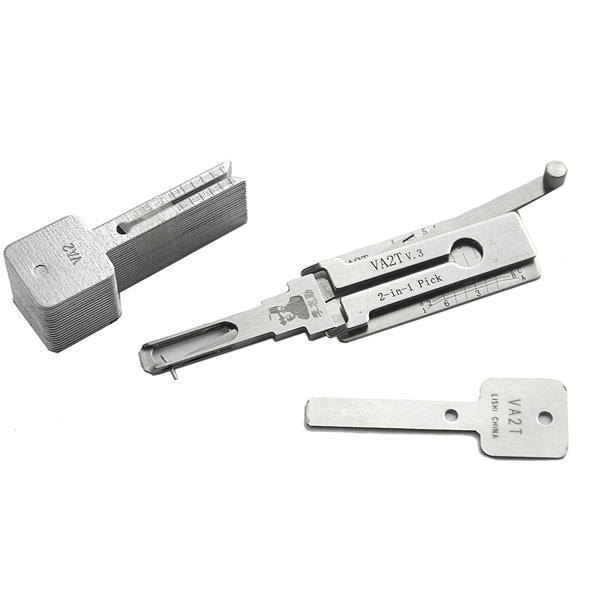 DANIU VA2T v.3 2 in 1 Car Door Lock Pick Decoder Unlock Tool Locksmith Tools