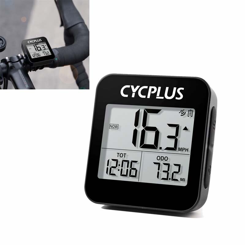 CYCPLUS G1 Upgrade Version Bicycle Computer GPS WirelessWaterproof Smart Stopwatch Speedometer Odome