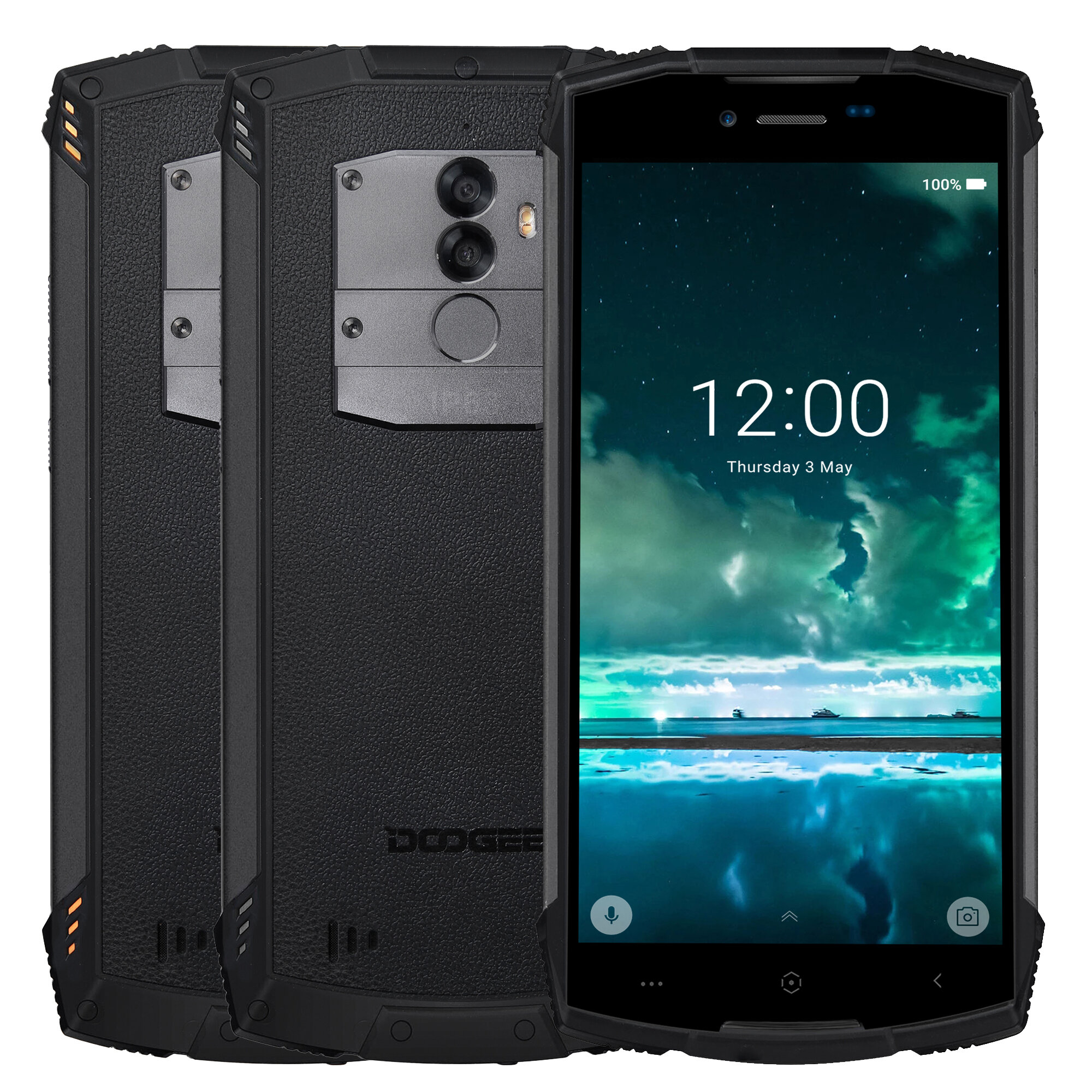 DOOGEE S55 5.5 inch IP68 Waterproof Android 8.0 4GB RAM 64GB ROM MTK6750T Octa Core 5500mAh 4G Smartphone Smartphones from Mobile Phones & Accessories on banggood.com