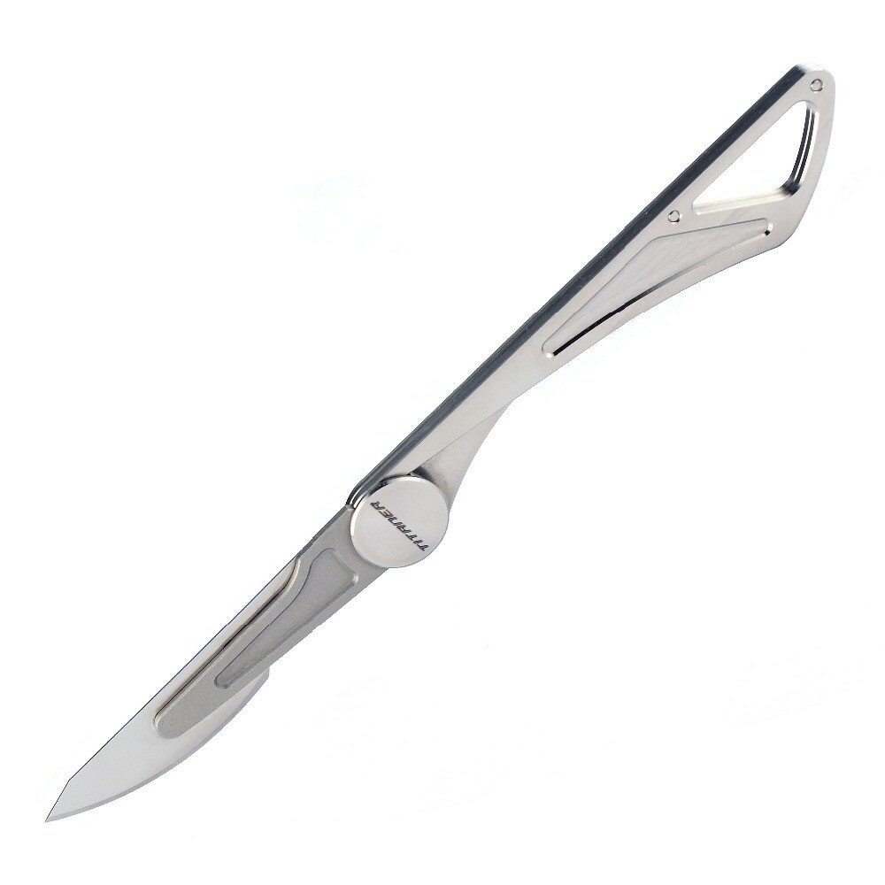 Титановый хирургический лезвие TITANER Mini Key-chain складной нож для кармана для активного отдыха на природе, охоты и рыбалки