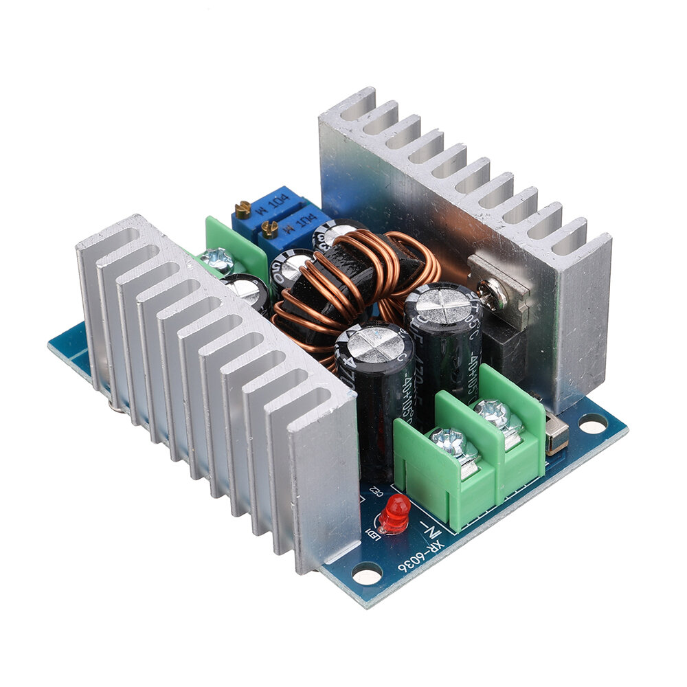 

20A Constant Current Adjustable Step-down Power Module 300W High Power Synchronous Rectification Power Module Charging L