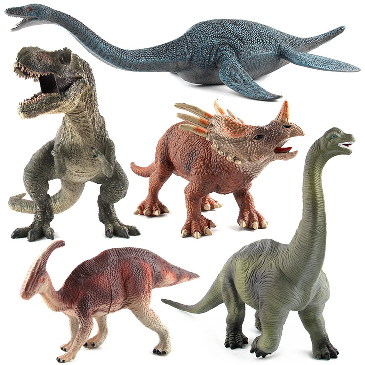 2018 Large Brachiosaurus Dinosaur Toy Realistic Solid Plastic Model GIFT to Kids 