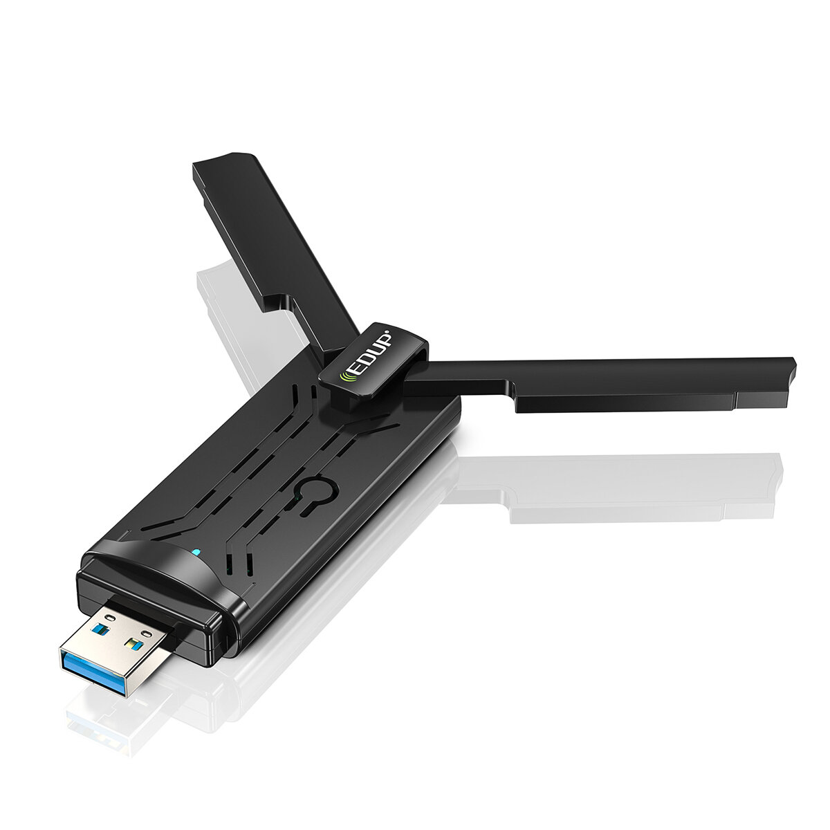 

EDUP 1800M USB3.0 Wireless WiFi Adapter 2.4/5.8G Dual Band Network Card MU-MIMO WiFi Receiver EP-AX1800