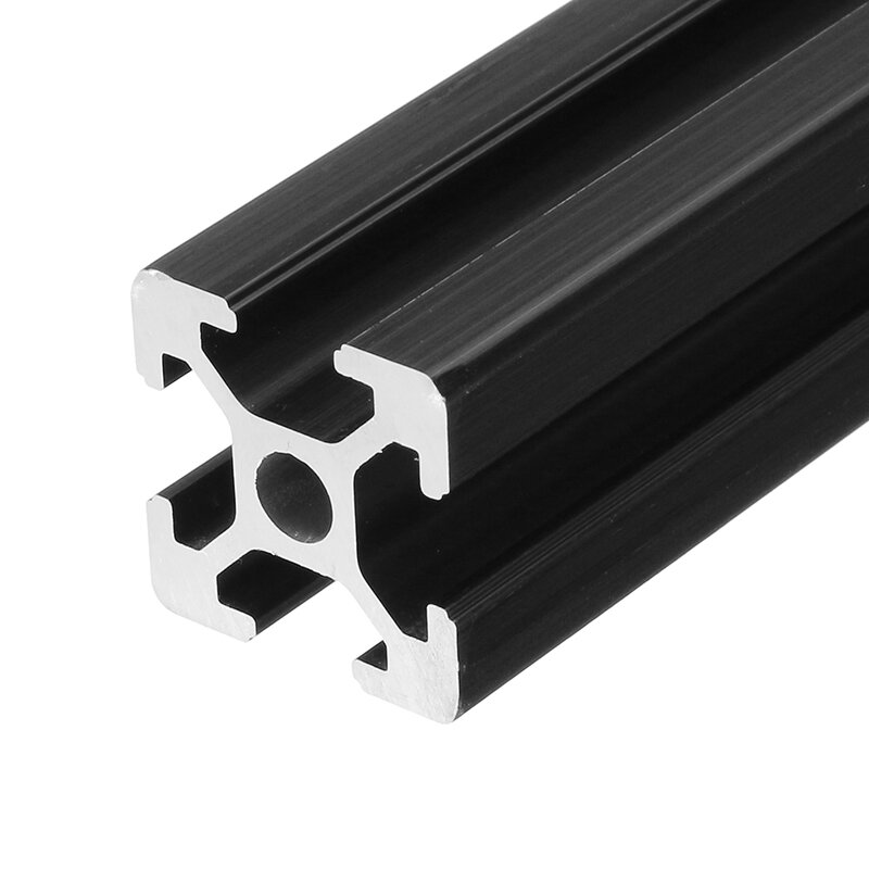 Machifit 200mm Length Black Anodized 2020 T-Slot Aluminum Profiles Extrusion Frame For CNC