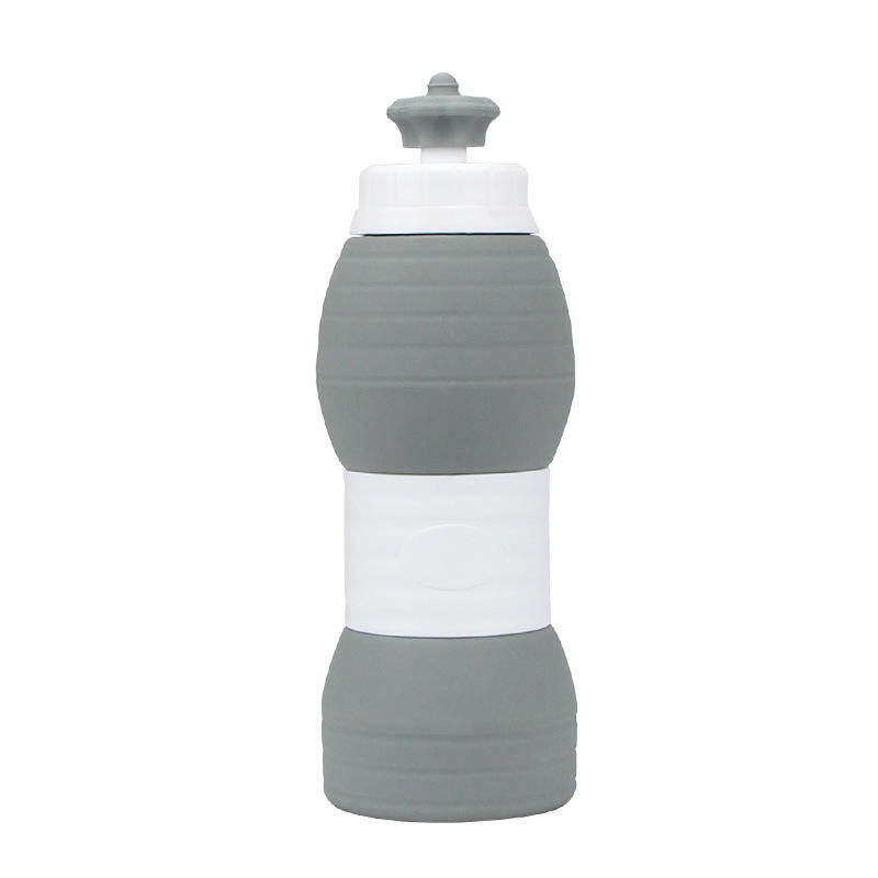 IPRee® 600ML Силиконовый Складная чашка Портативная выдвижная телескопическая бутылка для воды На открытом воздухе Путешествия Спорт