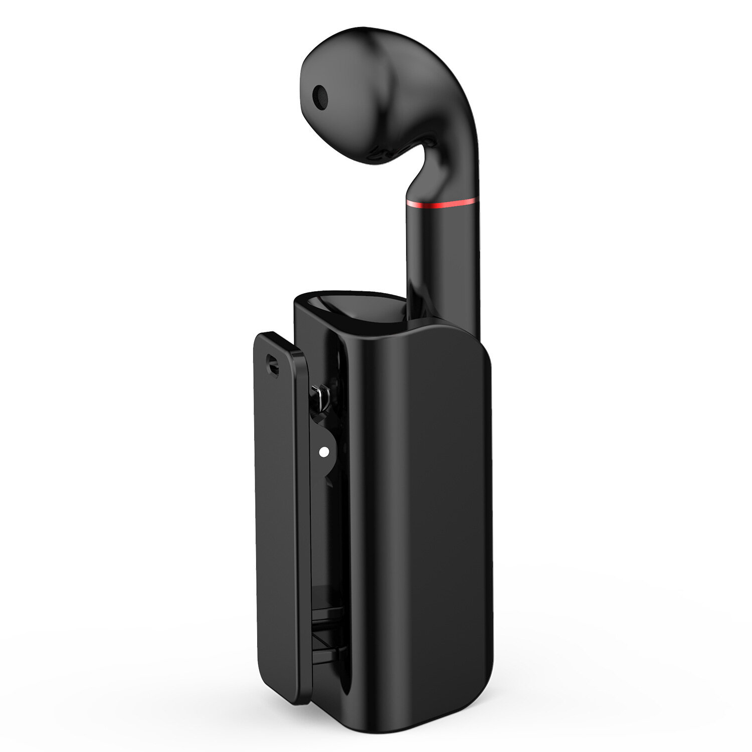 K60 TWS bluetooth Earbuds Touch Control HiFi Stereo Earphone Collar-clip Wireless Headphones with Mic