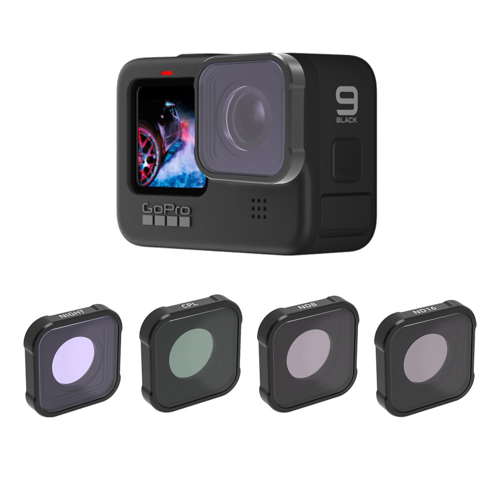 URUAV GP09 Camera Filter MRC UV ND CPL STAR Night Lens for GoPro 9 Camera Accessories