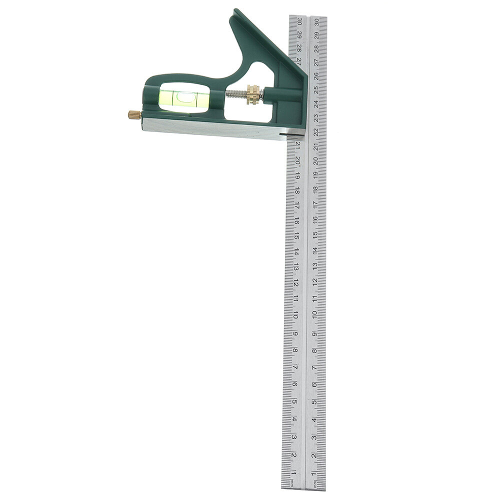 304 Stainless Steel Measuring Tool Combination Angle Ruler Multifunctional Combined Angle Ruler