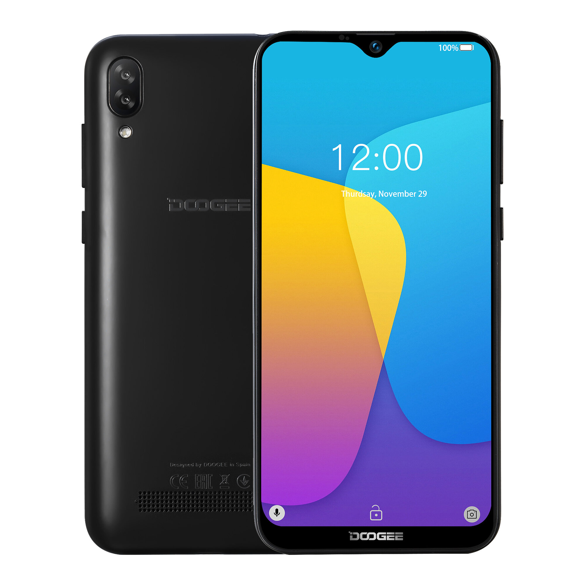 £53.89 30% DOOGEE Y8C 6.1 Inch HD Android 8.1 3400mAh Face Unlocking 1GB RAM 16GB ROM MTK6580A Quad Core 1.3GHz 3G Smartphone Smartphones from Mobile Phones & Accessories on banggood.com
