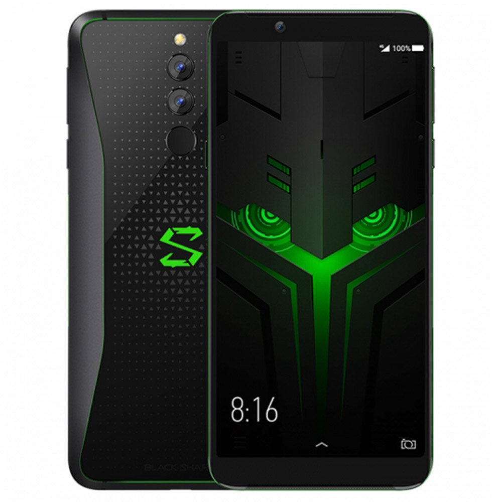 Xiaomi Black Shark Helo 6.01 inch 10GB RAM 256GB ROM Snapdragon 845 Octa Core 4G Gaming Smartphone Smartphones from Mobile Phones & Accessories on banggood.com