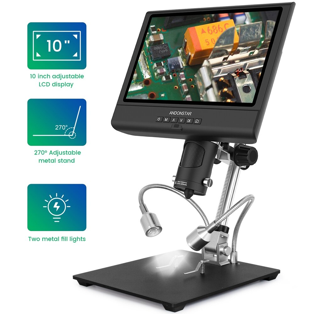 best price,andonstar,ad209,10inch,digital,microscope,1080p,coupon,price,discount