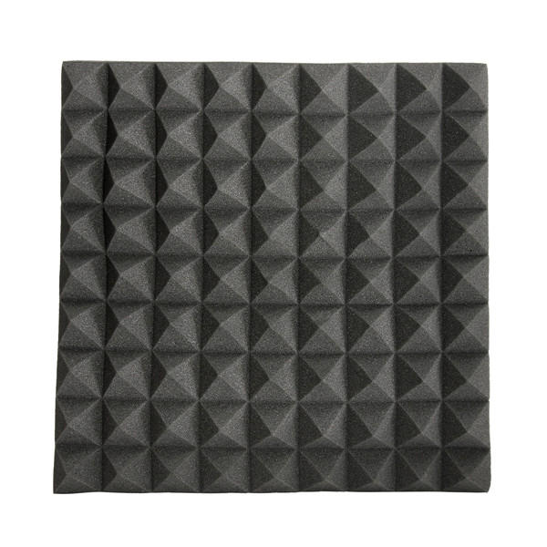 

45 × 45 × 5см Черный Треугольный Изоляция Уменьшить Шум Губка Пена Хлопок