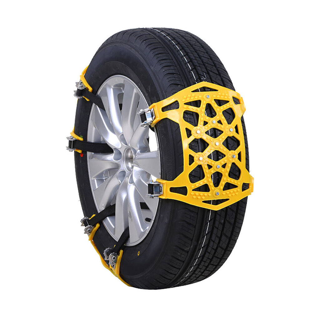 

1PC Winter Truck Anti-skid Car Snow Chain Tire Easy Installation Belt Thicker TPU Snow Chains Universal Car Suit Tyre Ge