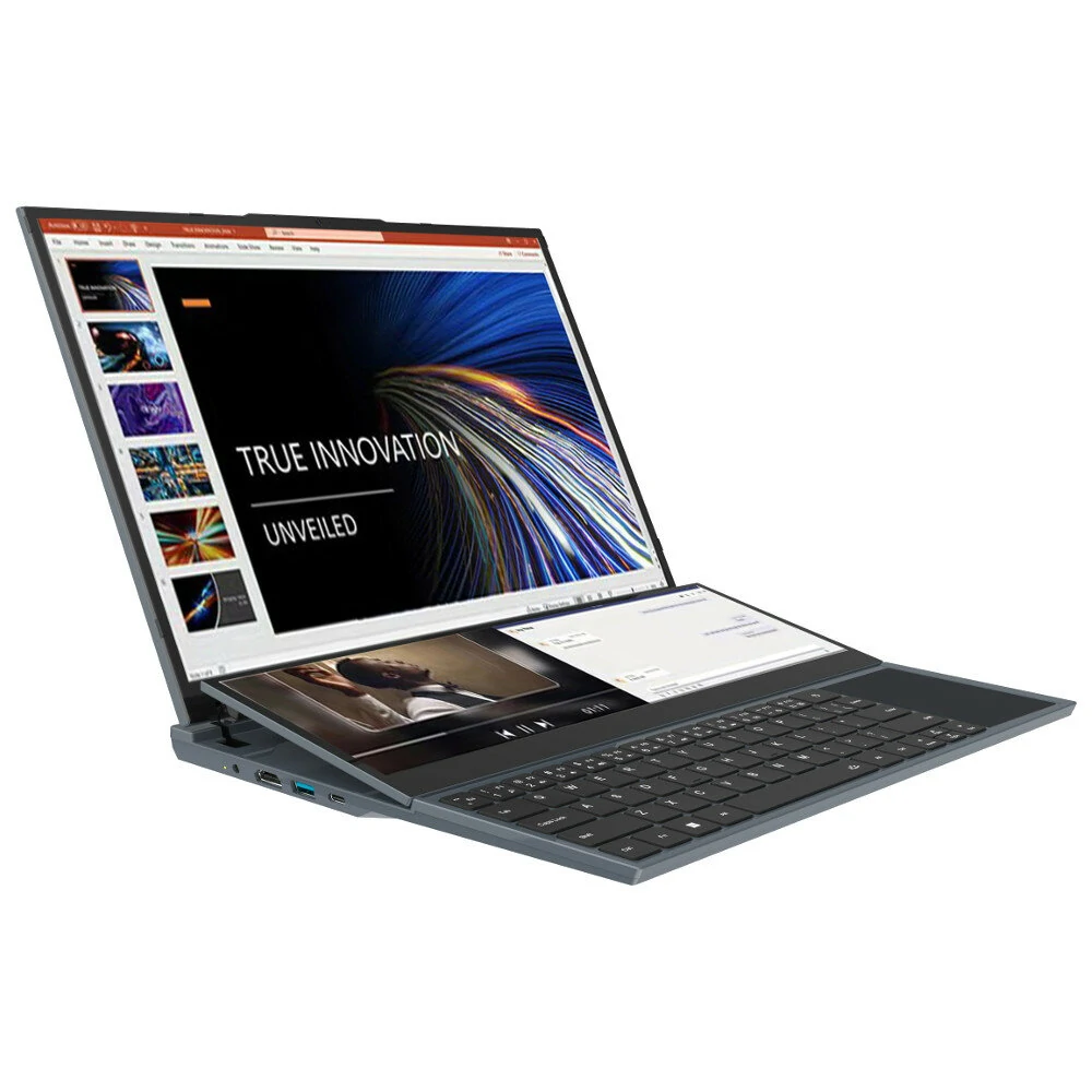 N-One NBook Fly: Laptop com tela dupla e processador Intel Core i7-10750H