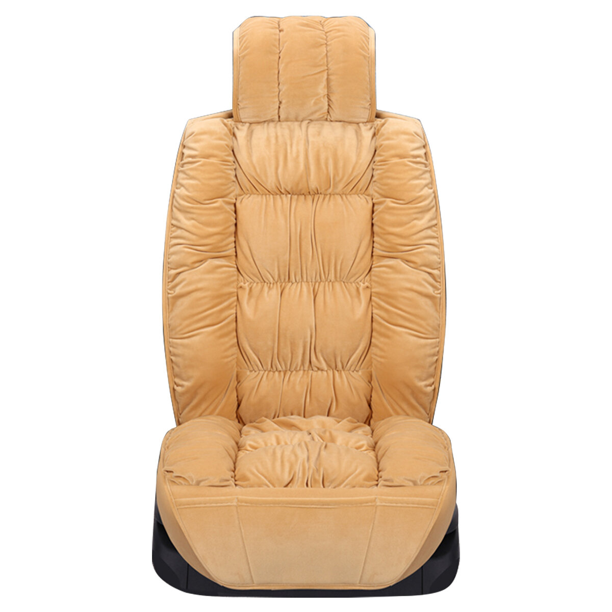 Universal Plush Car Seat Cover Winter Warm Backrest Front Seat Cushion Pad