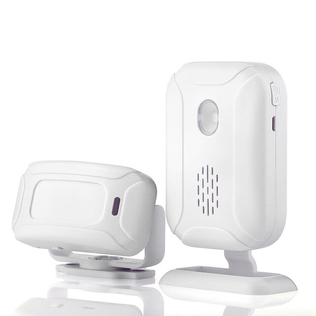 

Wireless Welcome Alarm Doorbell Small Shop or Cafe Store Entrance PIR Motion Sensor Infrared Detector Induction Doorbell