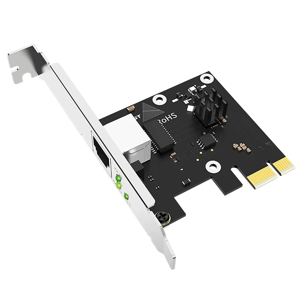 

COMFAST CF-P25 V2 2500Mbps PCI-E Wireless Gigabit WiFi Adapter Internal Gaming Desktop Network Card with RJ45 Port