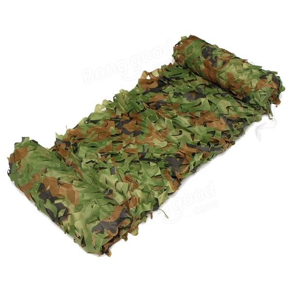 3MX5M Jachtcamping Jungle Camouflage Net Mesh Bosblinds Militaire Camo Cover