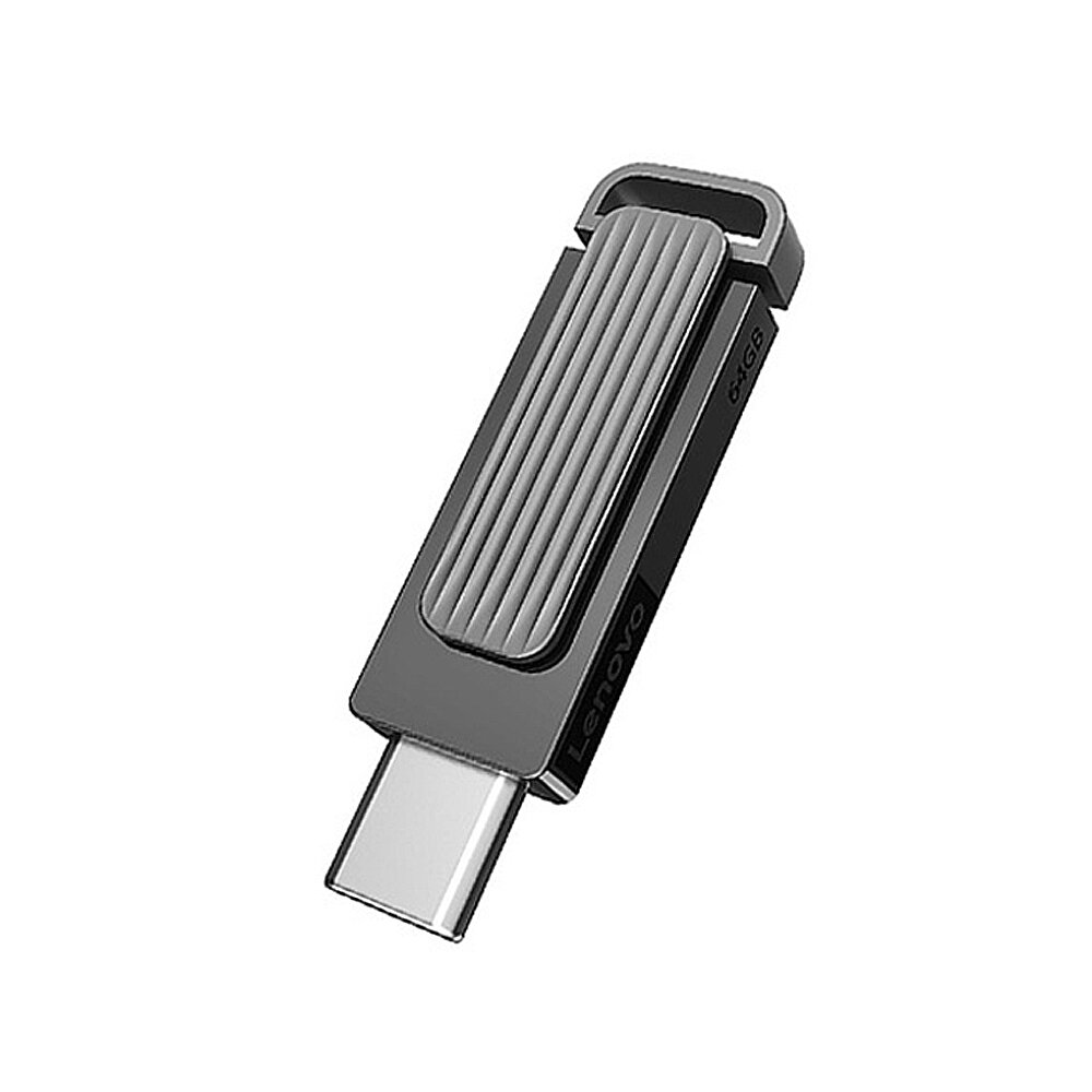 

Lenovo X3C Max Type-C&USB3.0 Flash Drive Dual Metal Interface 32GB 64GB 128GB High Speed Data Transmission Portable Memo