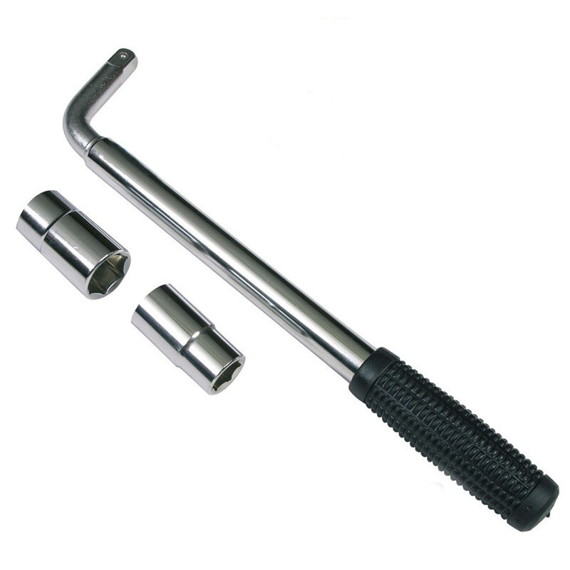 Automobile Tire Wrenches Chrome-plated Telescopic Wrenches L-shaped Chrome Vanadium Steel Socket Wre