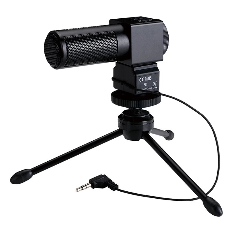 

TAKSTAR SGC-698 Photography Interview Microphone Condenser Camera Recording MIC with 3.5mm Output for Nikon DSLR Camera