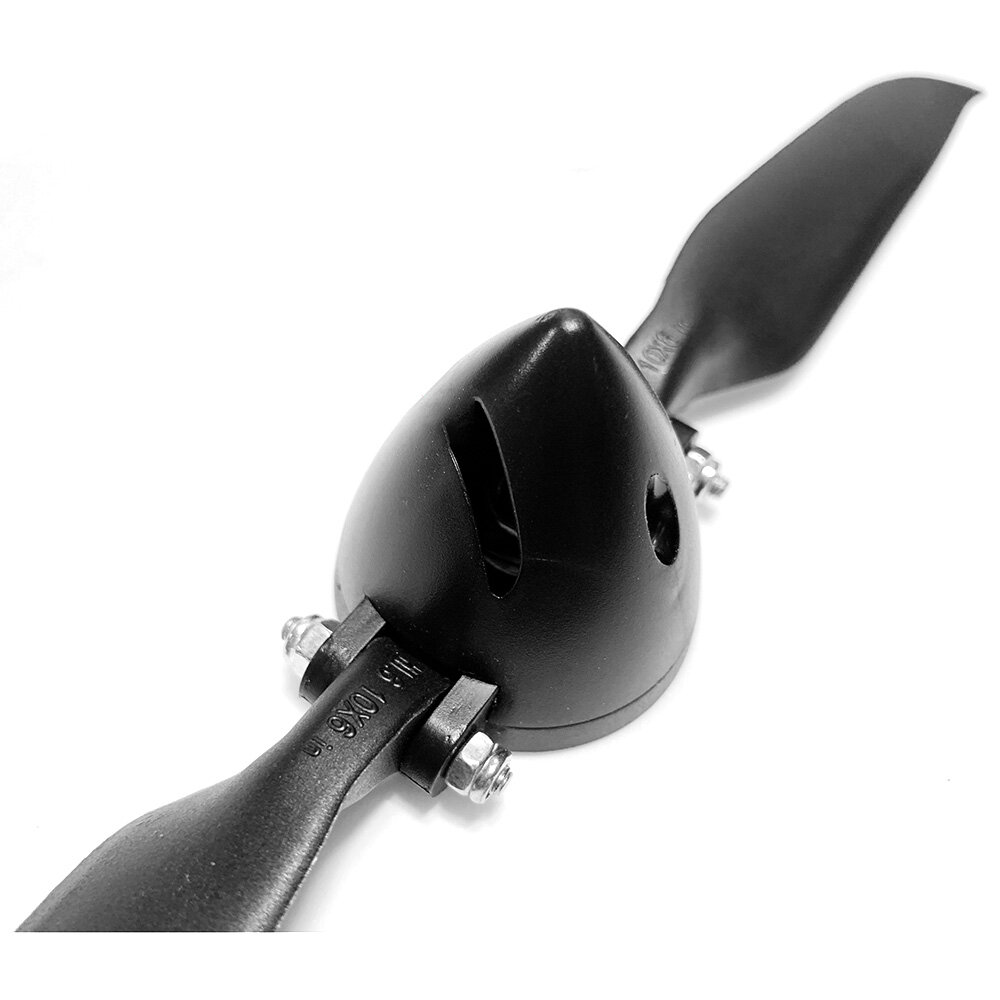 Nylon Folding Propeller Spinner With Aluminum Core 31mm/37mm/45mm/50mm for 6-15 Inch 2-Blade Propeller RC Airplane Fixed